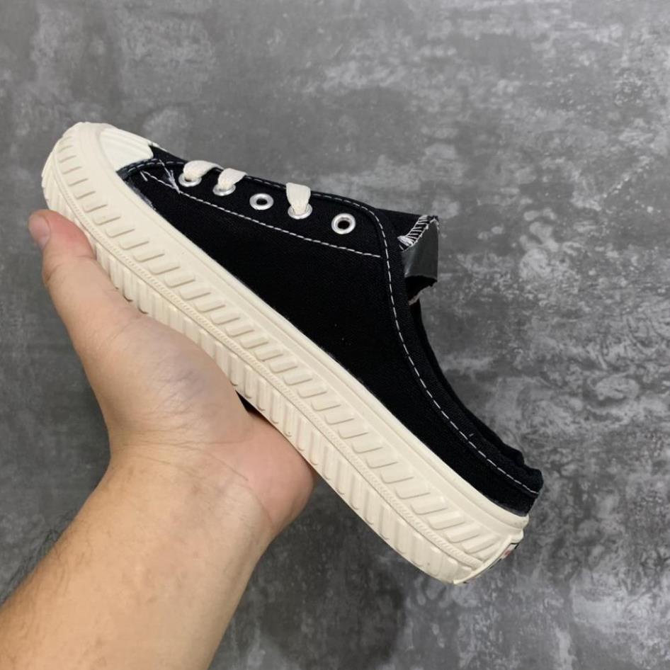 [ 𝐒𝐀𝐋𝐄 ĐẬ𝐌 ] Giày thể thao Sục mlb Ny Đạp Gót màu đen trắng , giày dép sneaker nữ đẹp full box