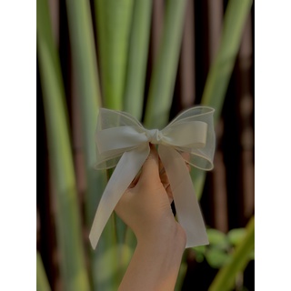 [Nơ Handmade]: Hannie - Nơ kẹp tóc ruy băng