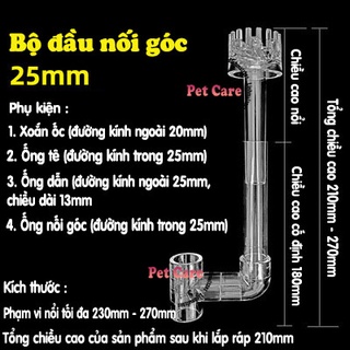 Bộ lọc váng xoay bể cá