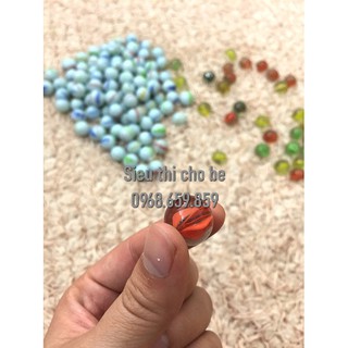 10 viên Bi ve ( bé trên 3 tuổi) - Bi 16mm combo