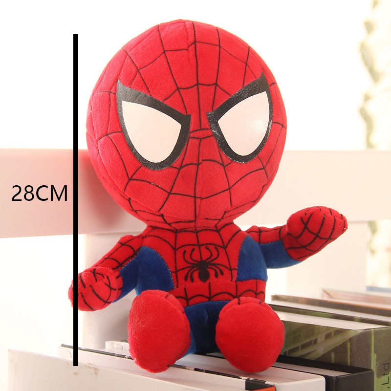 MARVEL Plush Toy Dolls Spiderman Avengers  Ironman Captain America Gift