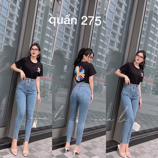 QUẦN BÒ CẠP CAO 2 TÚI TRƯỚC SIÊU TÔN DÁNG QB2535