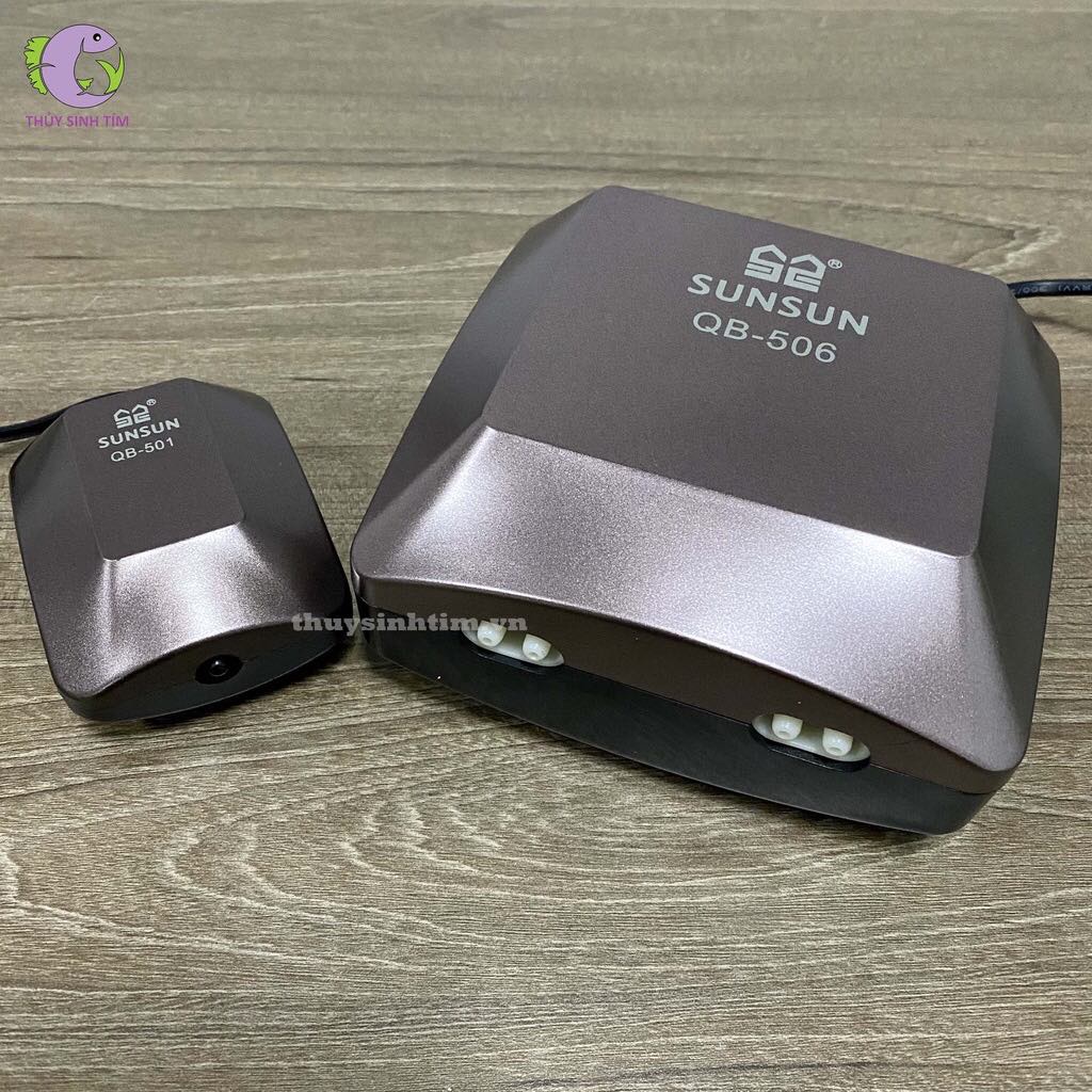Máy Sủi Oxy Sunsun QB Hỗ Trợ Nuôi Cá, Tép