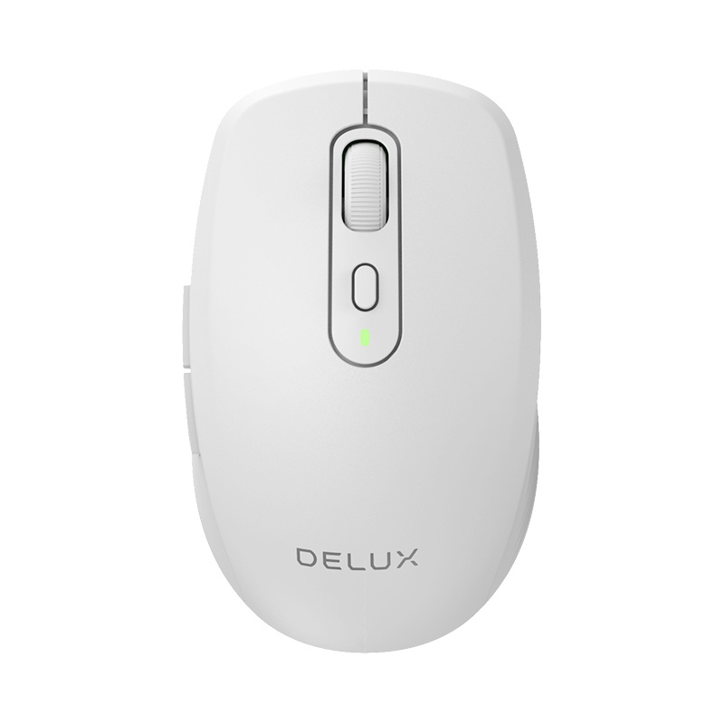 Chuột chơi game Delux M519GD không dây tích hợp cảm biến quang học 2.4g 6 nút bấm