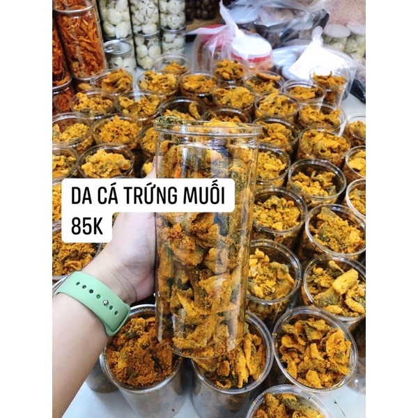 ⚡️Freeship⚡️ Da cá trứng muối 250g LeeFarm , đồ ăn vặt Hà Nội, vừa ngon vừa rẻ
