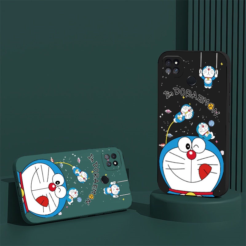 Ốp Điện Thoại Silicon Mềm Hình Doraemon Cho IPhone 13 Pro Max IPhone11 IPhone12 IPhoneXR XS 6 6S 7 8 Plus