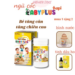 Ngũ Cốc Dinh Dưỡng Babyplus - Hapi Cung Cấp Dinh Dưỡng Cho Bé Giúp Tăng Cân,Tăng Cao,Tăng Hấp Thu, Giảm Táo Bón