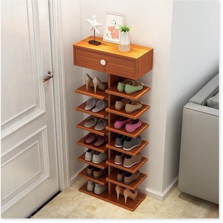Kệ để giày dép 7 tầng 14 ngăn bằng gỗ cao cấp