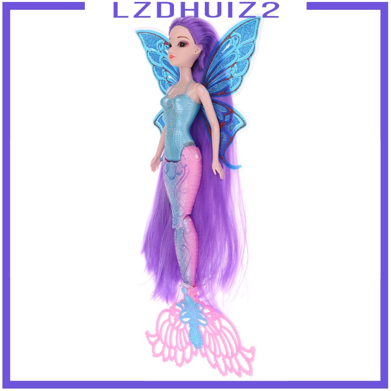 Búp Bê Nàng Tiên Cá 30cm Phong Cách Cổ Điển Dùng Trang Trí Nhà Cửa #C