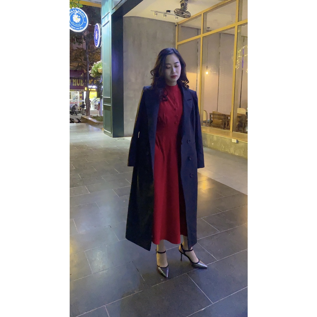 Áo blazer dáng dài