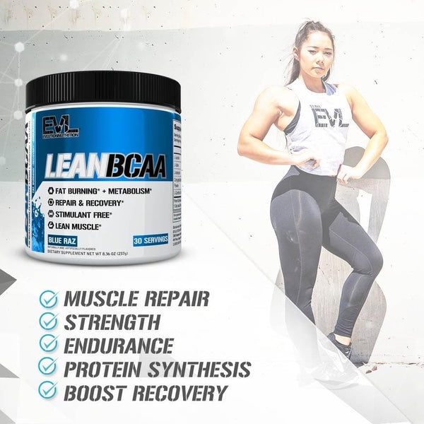 Hồi Phục Và Phát Triển Cơ Bắp Evlution Lean Bcaa 30 Lần Dùng