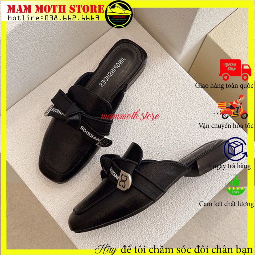 Sục nữ, dép sục nơ nữ hàng quảng châu full size shop MAMMOTH