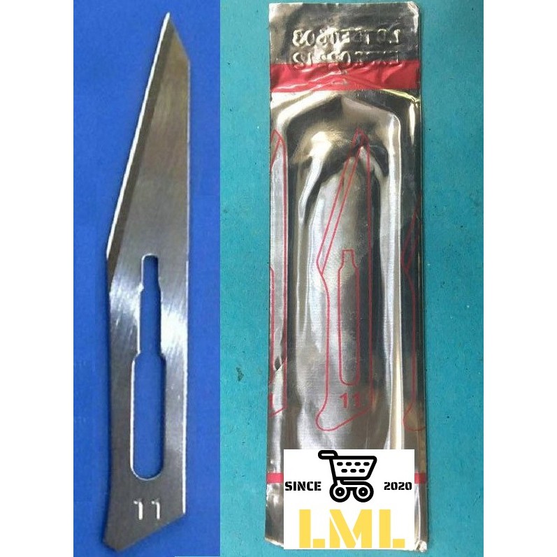 Cán Dao Mổ Inox + Lưỡi Dao Số 11