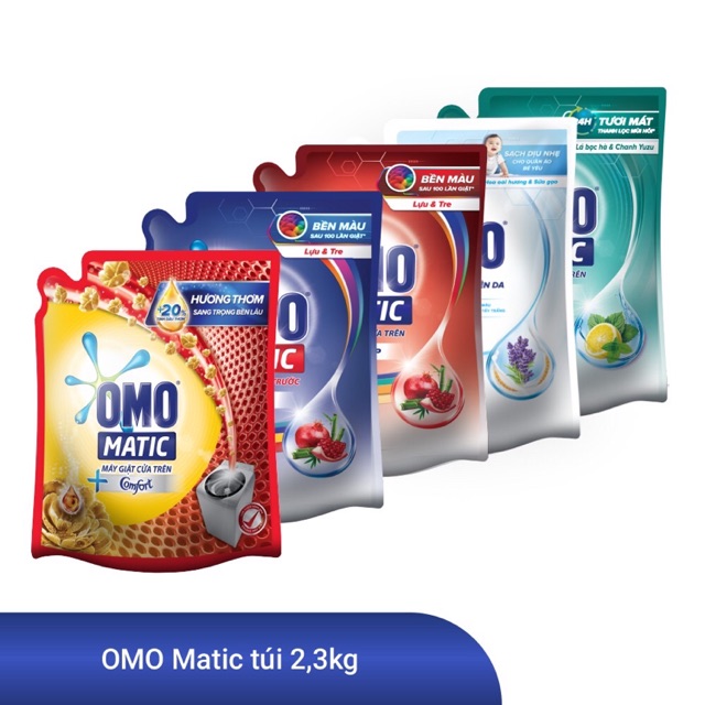 Nước giặt omo matic 2,3kg