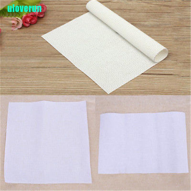 Vải Thêu Chữ Thập 11ct Màu Trắng