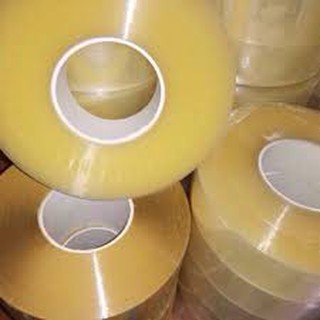 Băng dính trong đại 500ya dán thùng, trọng lượng 1kg, lõi 3mm
