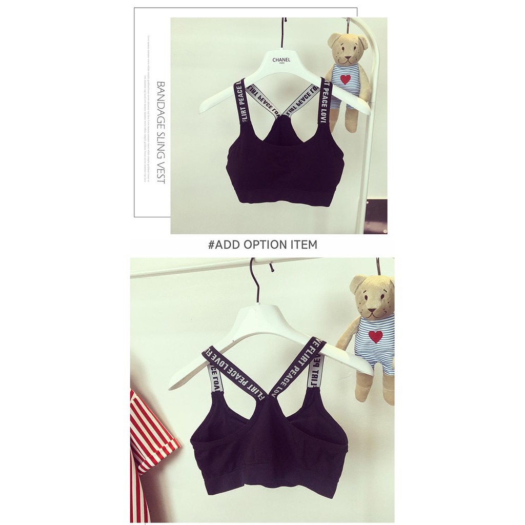 Áo Lót Thể Thao Nữ - Bra Sport Chéo Dây