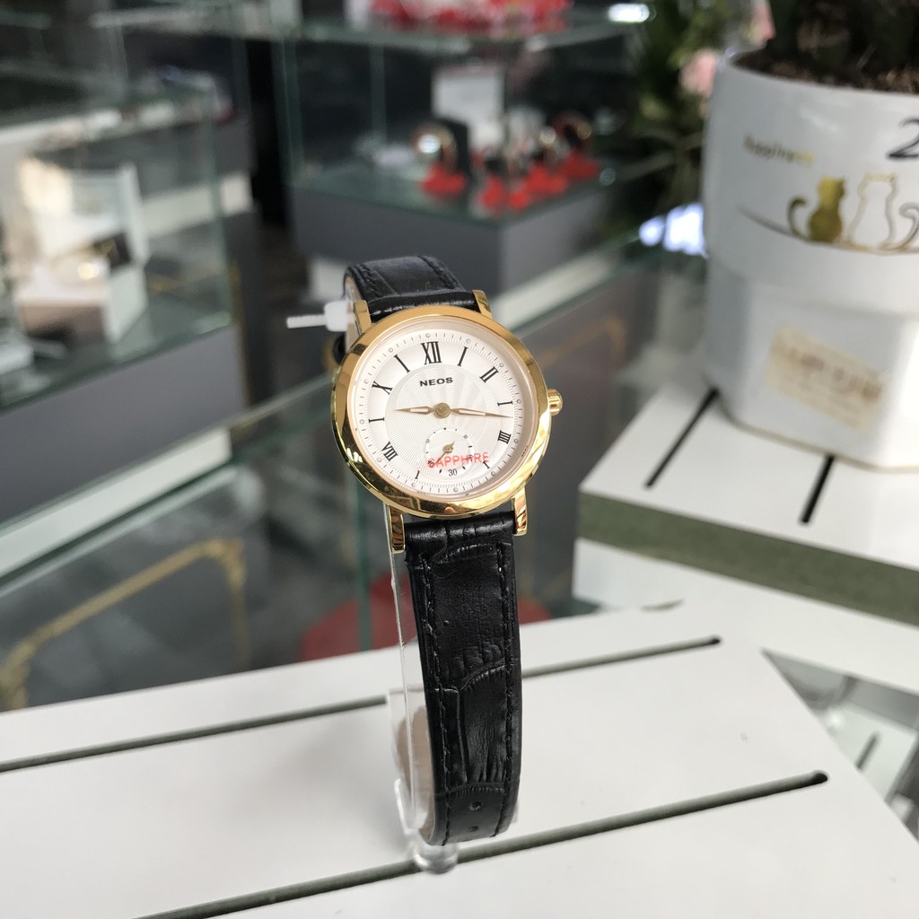ĐỒNG HỒ NEOS NỮ DÂY DA 40577