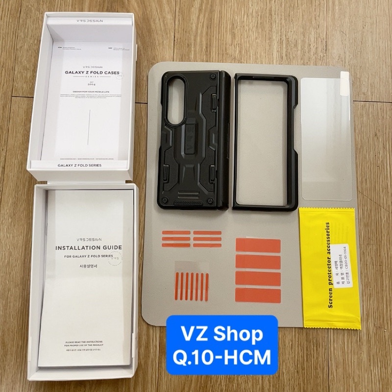 Chính hãng-Ốp chống sốc VRS Design cho Galaxy Z Fold4/Z Fold 4 5G