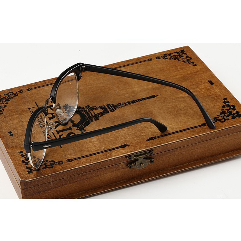 Kính đeo mắt gọng tròn phong cách vintage cho nam nữ