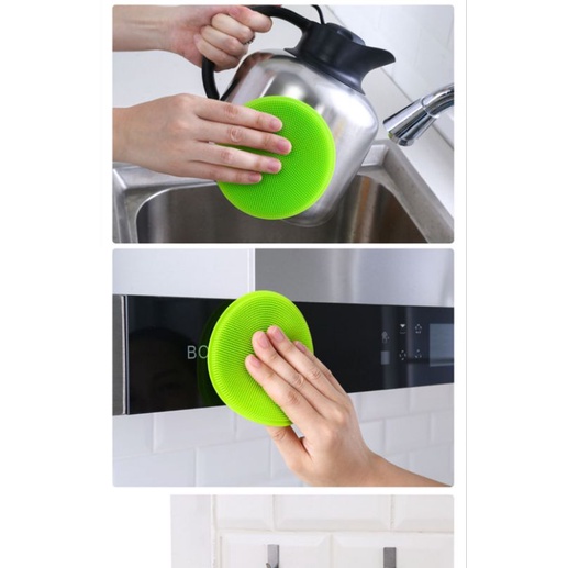 Miếng đệm SILICON GAI 2 MẶT mềm đa năng, nhỏ gọn