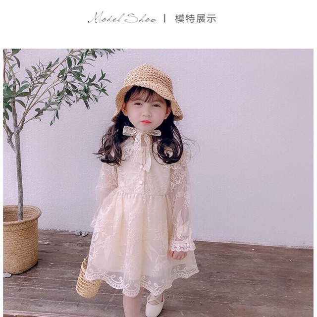 ĐẦM REN TIỂU THƯ BÉ GÁI