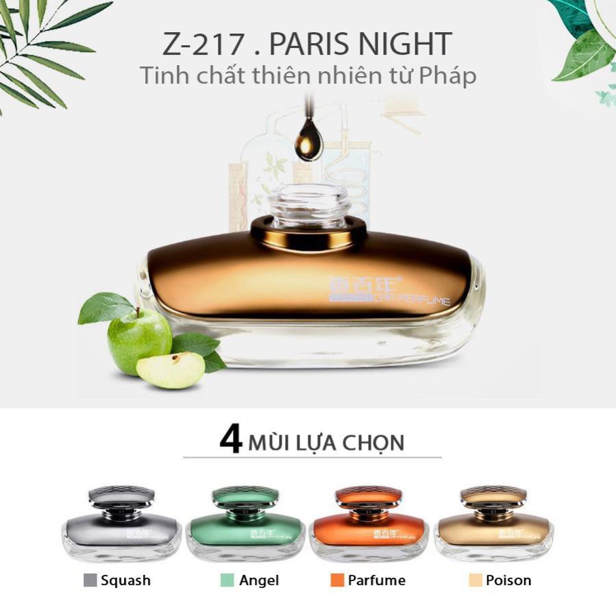 (4 mùi hót) Nước Hoa Ô Tô CARORI PARIS NIGHT 35ml Z-217