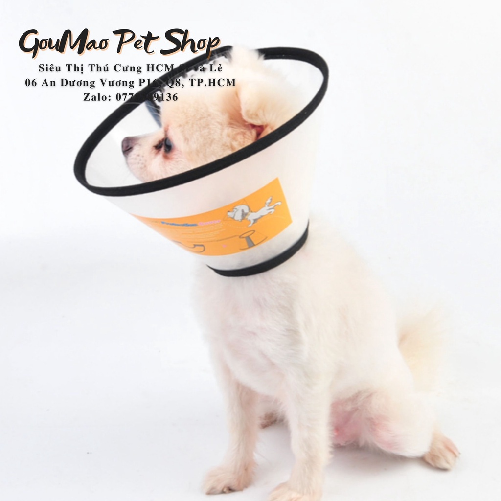 Vòng cổ chống cắn/chống liếm tiện dụng cho thú cưng , chó, mèo