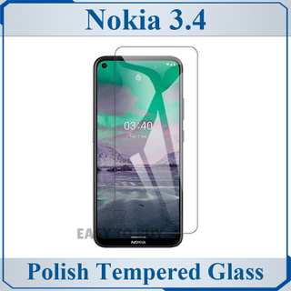 Kính cường lực Nokia 3.4 (Trong Suốt, Không Full)