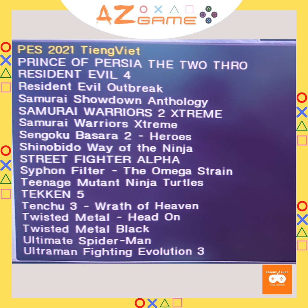 Combo Ổ Cứng PS2 + Save 16MB Chép Full game PS2/PS1/GBA/NES/SNES...