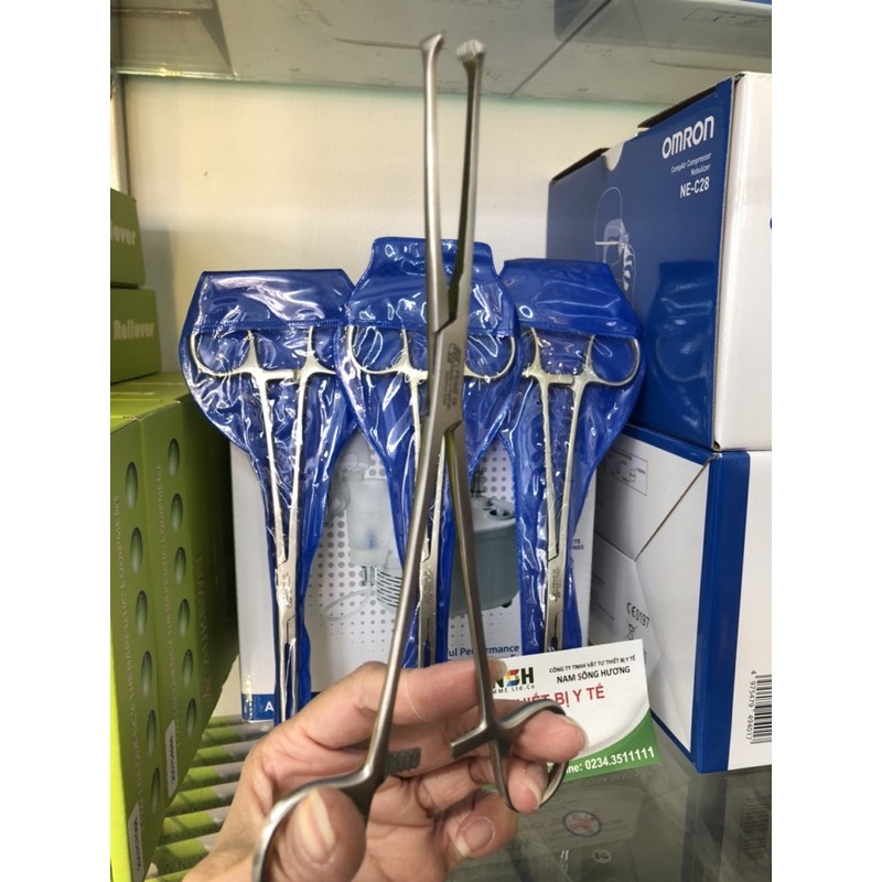 ❤ Kẹp Allis  16cm 20cm hàng pakistan, panh pen kẹp răng chuột allis 16cm 20cm hàng PAKISTAN