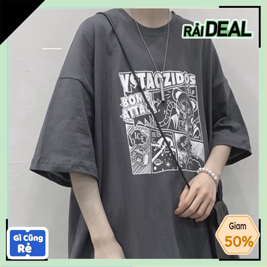 Áo thun nam nữ tay lỡ form rộng A46 ,Áo phông nữ nam ovesize unisex chất cotton siêu đẹp trẻ trung | WebRaoVat - webraovat.net.vn