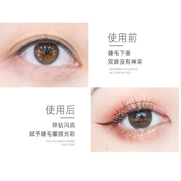 SIÊU PHẨM MASCARA + nhũ mắt 2in1 NOVO | BigBuy360 - bigbuy360.vn