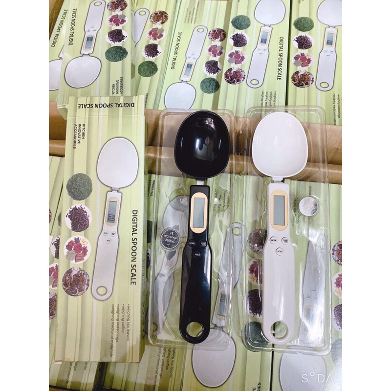 Thìa Đong,Cân Tiểu Ly Dạng Thìa đong gia vị,đồ ăn dặm cho bé 500/0,1g