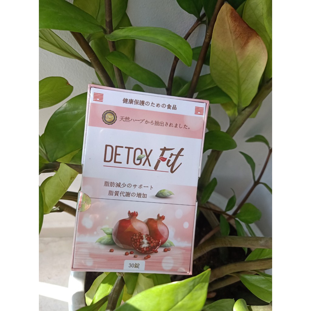 Giảm cân DETOX FIT an toàn thảo mộc cơ địa chai lì giảm béo