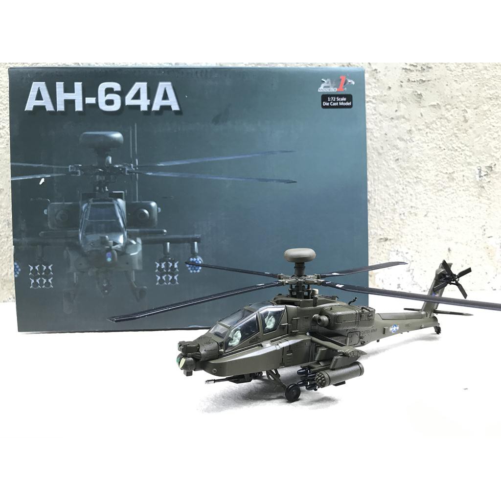 Mô hình máy bay Trực Thăng AH-64 Apache 1:72