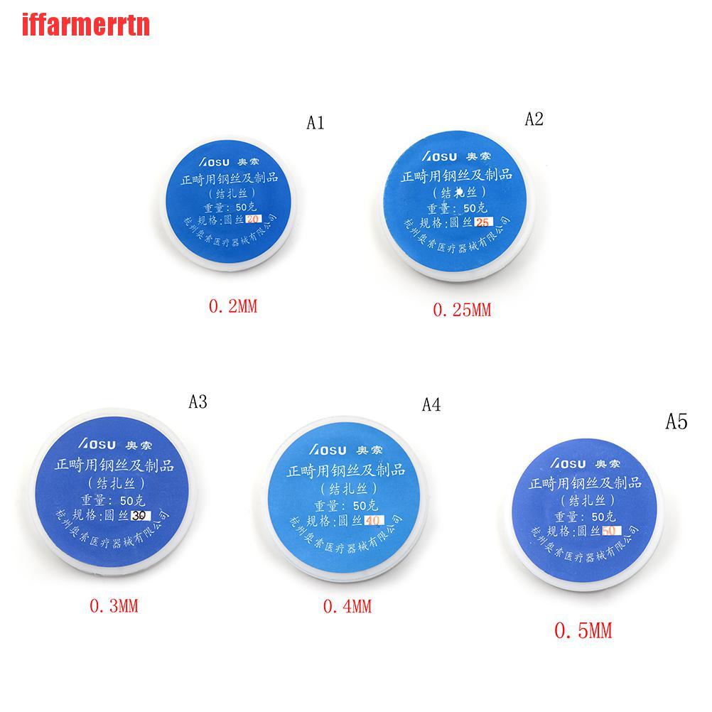 Cuộn dây nha khoa bằng thép không gỉ 0.2mm-0.5mm chất lượng