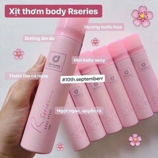 Dưỡng thể Thái RSeries Xịt thơm, Lăn nách, Dưỡng thể sẵn hàng