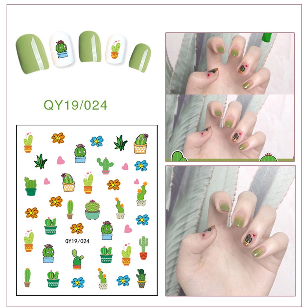 3D Nail Decoration Cartoon Pattern Sticker