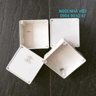 Combo 10 hộp nhựa kỹ thuật kín nước, kích thước: 12 x 12 x 5 cm (nhựa bền, đẹp, chất lượng)