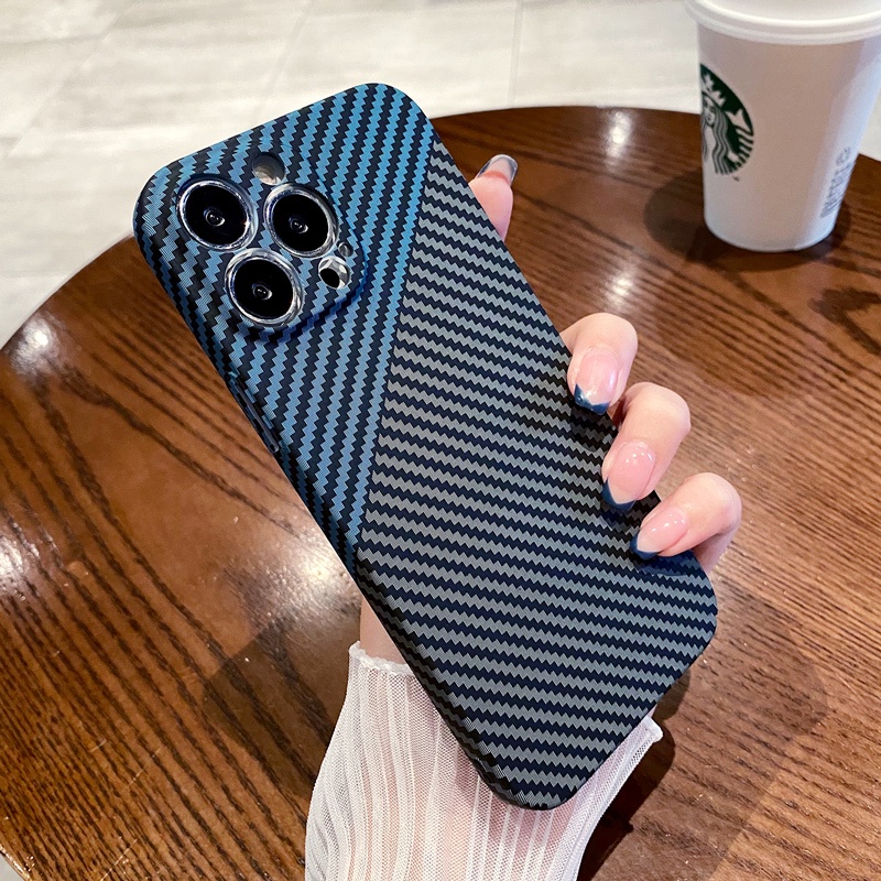 Ốp Điện Thoại Sợi Carbon Chống Sốc Cho iphone Xs Max 11 12 13 Pro Max ip11