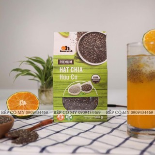 HẠT CHIA ĐEN HỮU CƠ NAM MỸ HỘP 500G - ORGANIC CHIA SEED