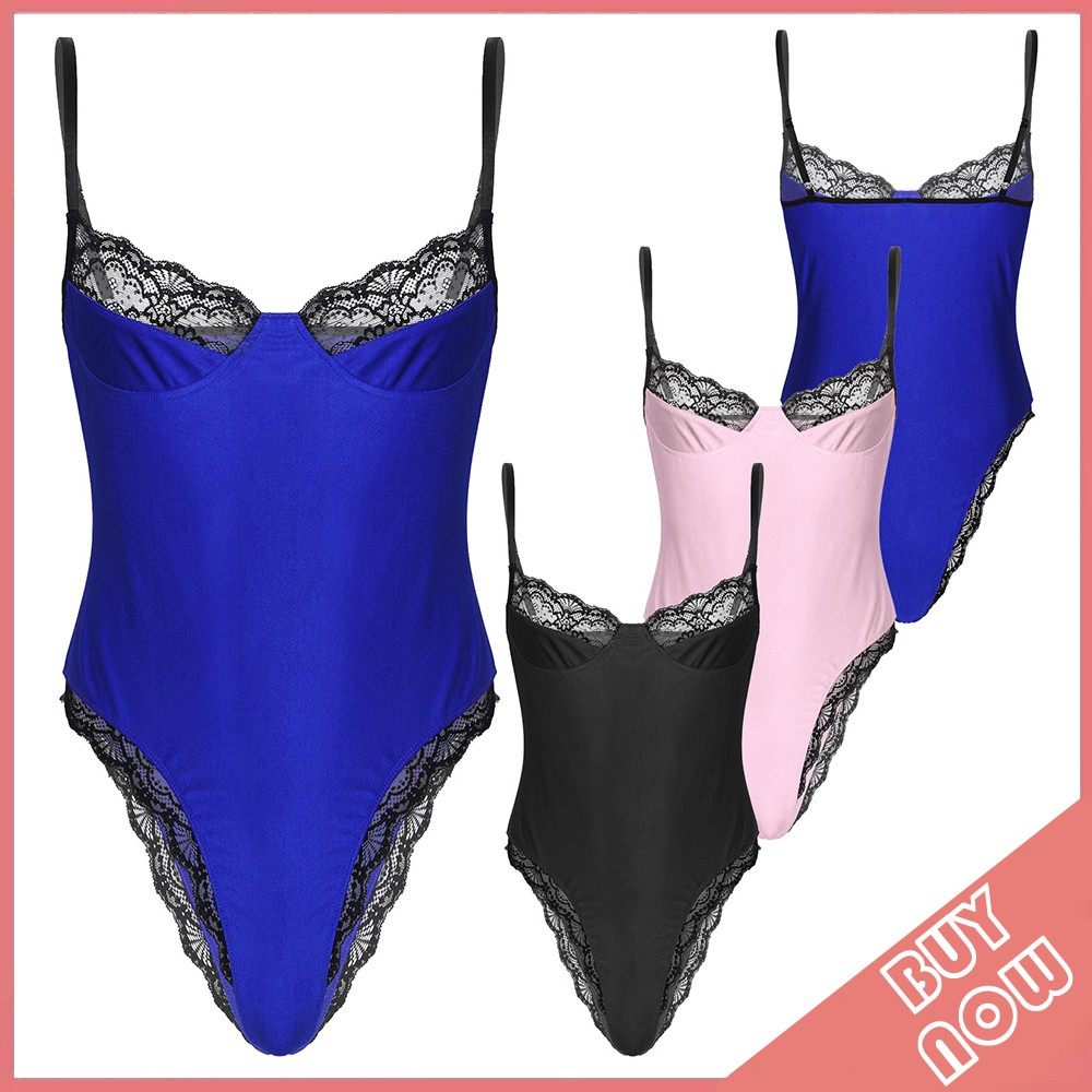 Bộ Đồ Lót Liền Thân Phối Ren Quyến Rũ Cho Nam