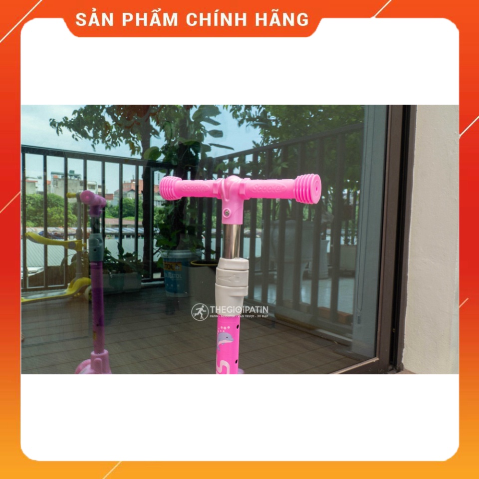 Xe Scooter Cho Bé Centosy 202, Họa Tiết Cá Heo Đáng Yêu Cao Cấp, Có 3 Bánh