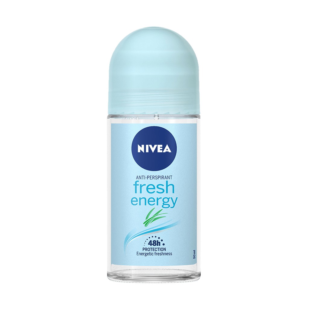 Lăn Ngăn Mùi Nivea Nivea Energy Fresh - Tươi Mát Mịn Màng 50ml