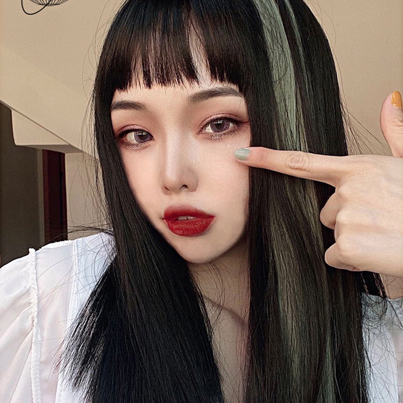 Tóc giả nối dài tự nhiên hợp thời trang cho nữ nhiều màu sắc tùy chọn