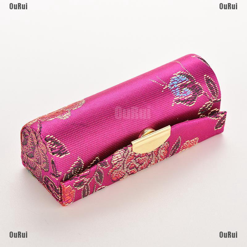 Hộp Đựng Son Môi Có Gương Phong Cách Retro