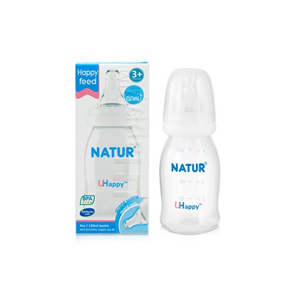 Bình sữa Natur Uhappy 120ml