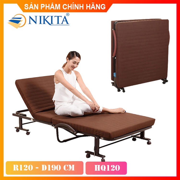 Giường xếp - gấp gọn đa năng HQ120 chính hãng NIKITA