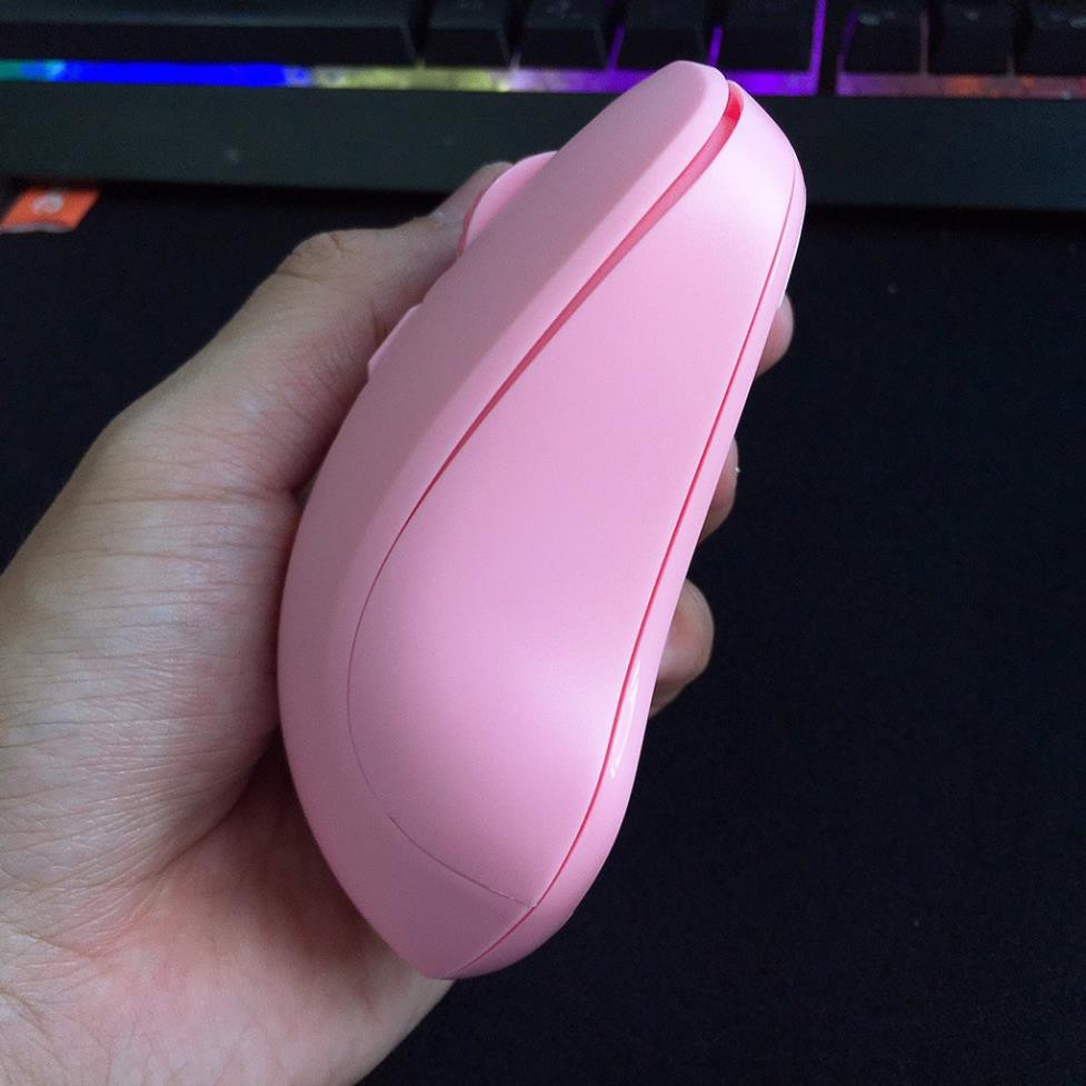Chuột không dây DAREU LM115G - Phiên bản màu hồng cực kute - Bảo hành chính hãng 2 năm